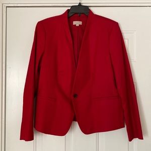 Red blazer